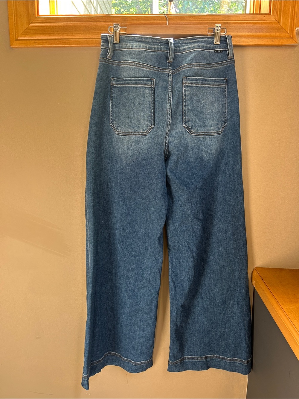 Risen Medium High Rise Front Seam Jeans - Picture 4 of 4